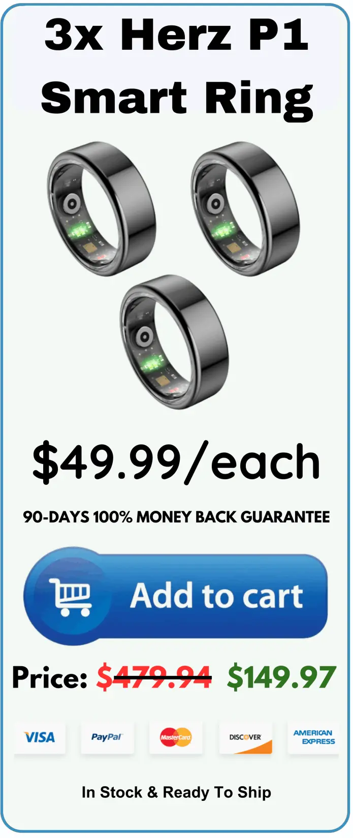 Herz P1 Smart Ring offer package price 